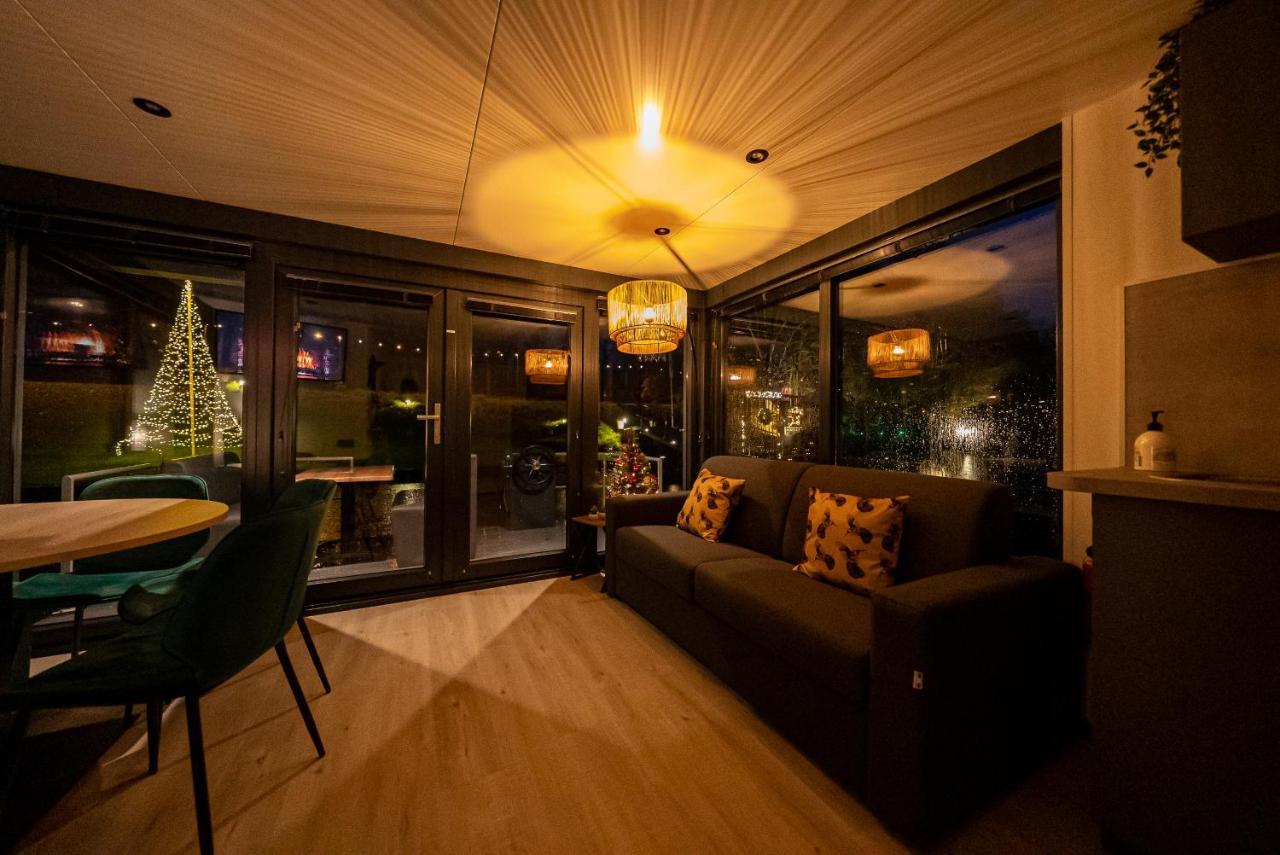 Houseboats Mookerplas Met Dakterras Middelaar Εξωτερικό φωτογραφία