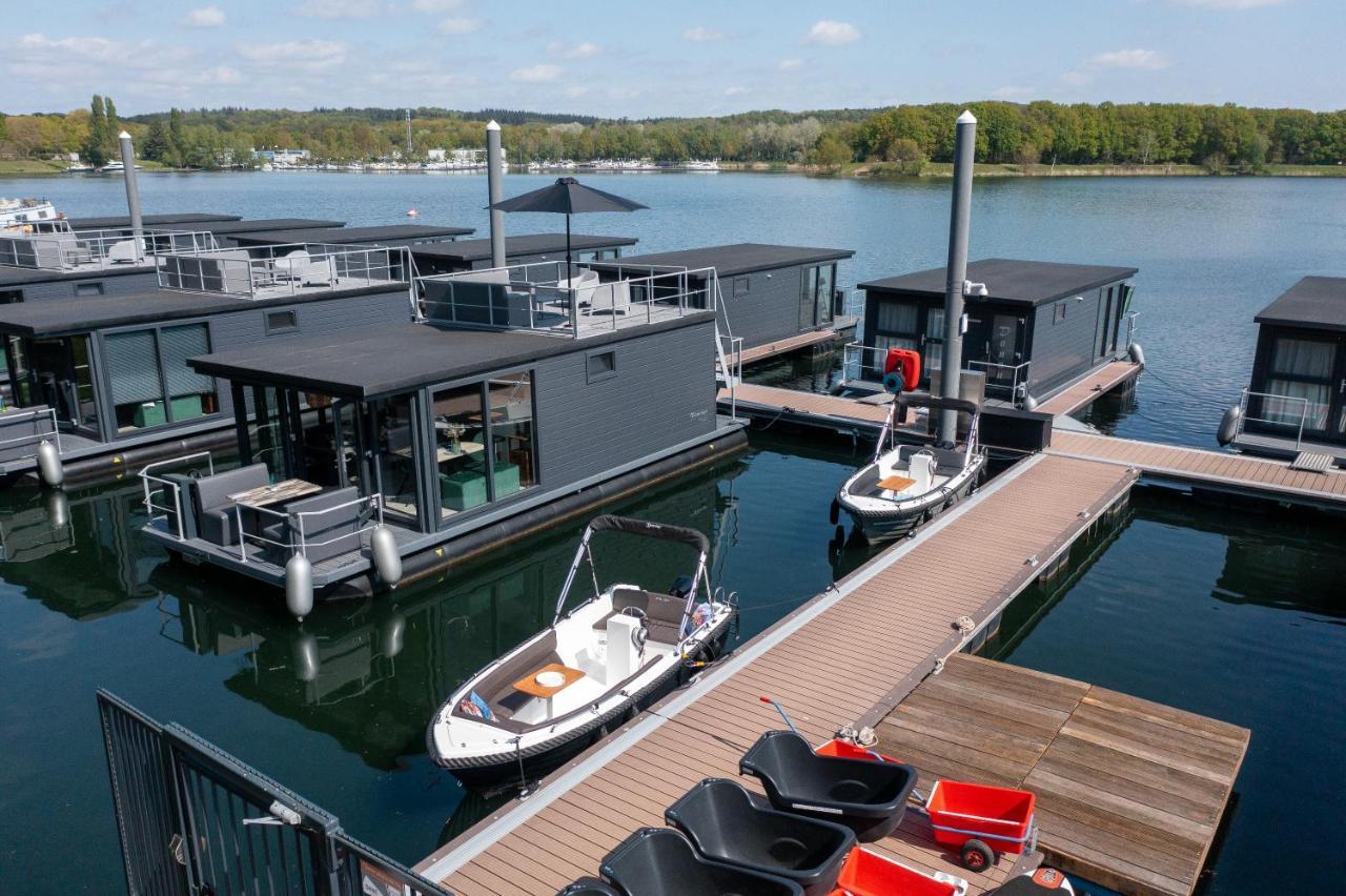 Houseboats Mookerplas Met Dakterras Middelaar Εξωτερικό φωτογραφία
