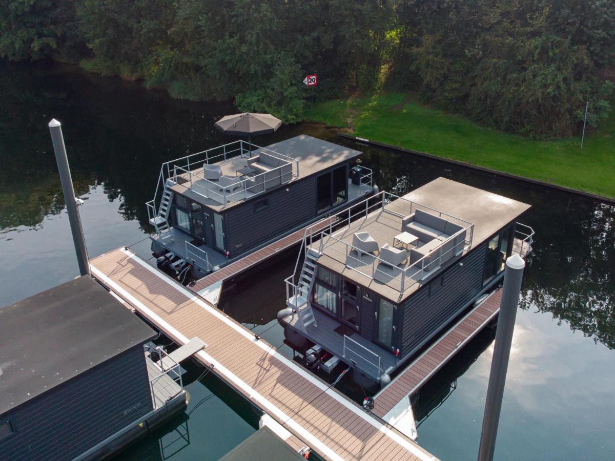 Houseboats Mookerplas Met Dakterras Middelaar Εξωτερικό φωτογραφία