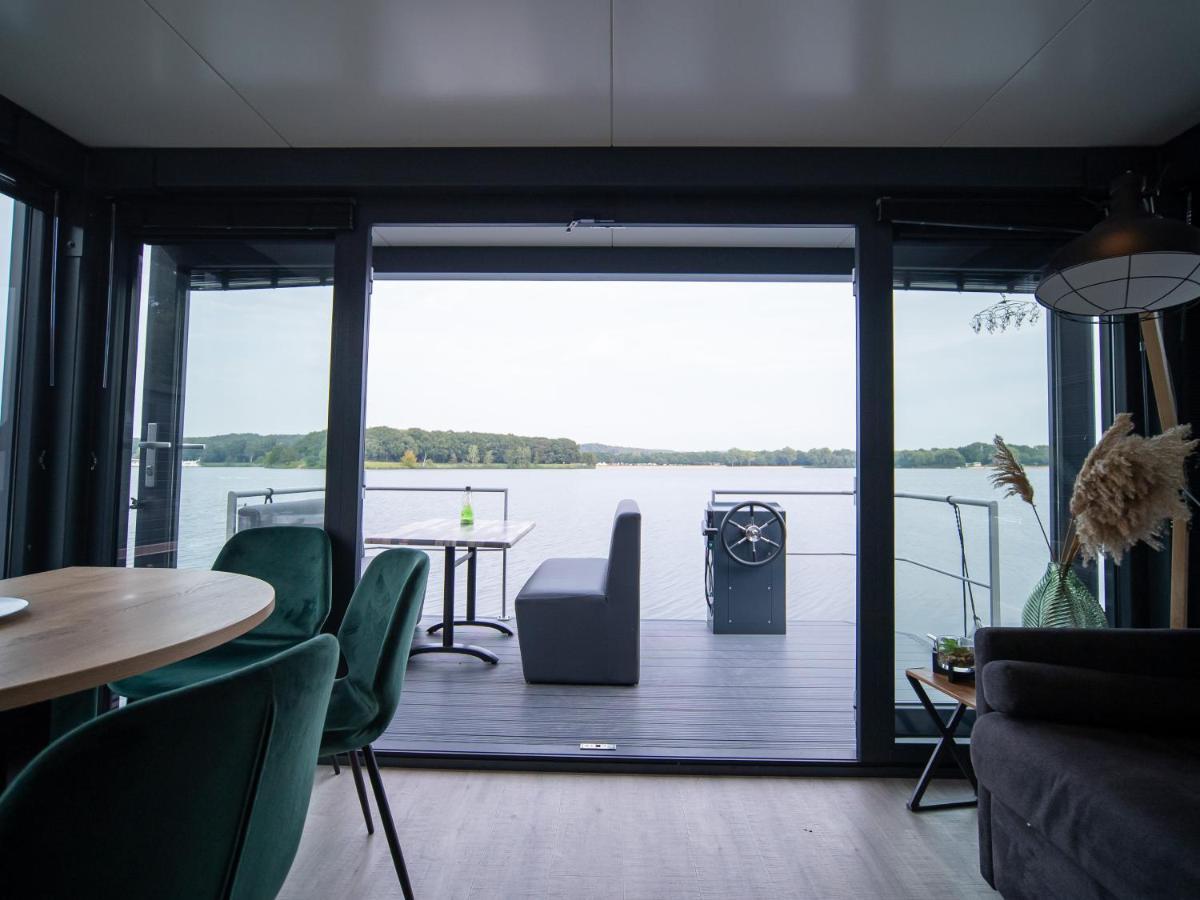 Houseboats Mookerplas Met Dakterras Middelaar Εξωτερικό φωτογραφία
