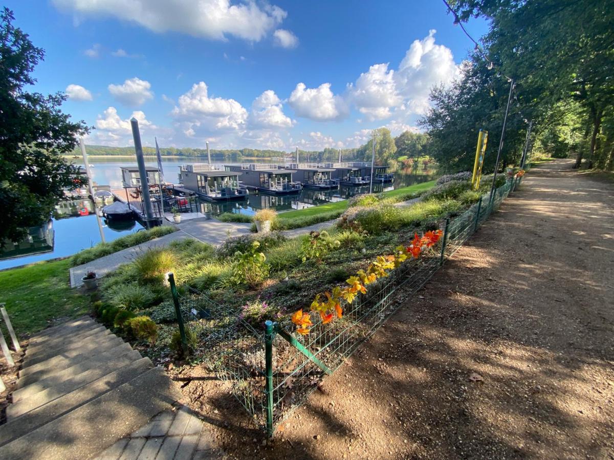 Houseboats Mookerplas Met Dakterras Middelaar Εξωτερικό φωτογραφία