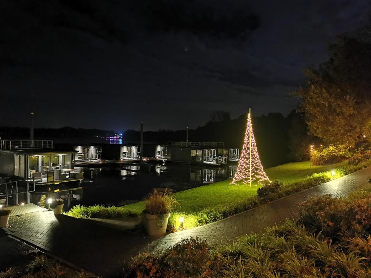 Houseboats Mookerplas Met Dakterras Middelaar Εξωτερικό φωτογραφία