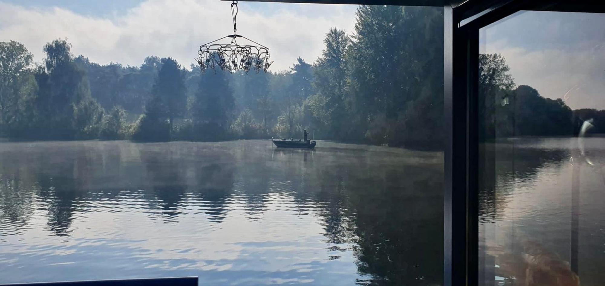 Houseboats Mookerplas Met Dakterras Middelaar Εξωτερικό φωτογραφία