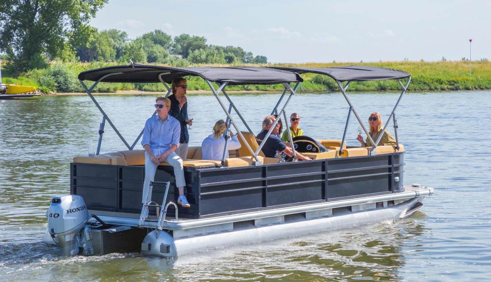 Houseboats Mookerplas Met Dakterras Middelaar Εξωτερικό φωτογραφία